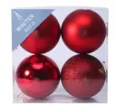Kuuseehe jõulukuul 12cm 4tk 