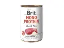 Brit Mono Protein Beef & Rice konserv koertele 0,4kg