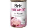Brit Care Chicken & Turkey Paté & Meat for Puppy konserv kutsikatele 0,4kg