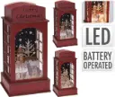 Dek. jõulumotiiv LED 15x15x32cm erinevad
