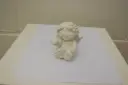 Ingel valge istuv 8cm