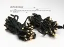 Jätkatav LED välikett 80L 12m 5-s kuld