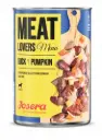Josera Meat Lovers Menu part kõrvitsaga konserv koerale 400g