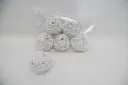 Kerapall 8cm valge