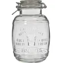 Klaaspurk klamberkaanega 3L