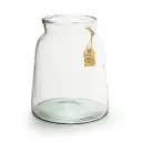 Klaasvaas "ECO EDDY" 22*21/17cm