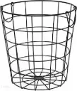 Korv metallist must d39cm