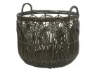 Korv punutud d32x28cm hall