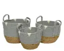 Korvid puuvillast 8xh19cm hall S