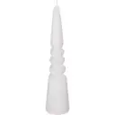 Küünal keeruga 5,5x25cm valge