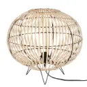 Laualamp Aline helepruun h39xd42cm