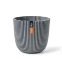 Lillepott Ball Groove d16,5 h15cm hall