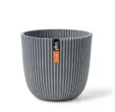 Lillepott Ball Groove d21,5 h20cm hall