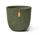 Lillepott Ball Groove d21,5 h20cm roheline