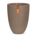 Lillepott elegant Smooth h36cm d26cm pruun