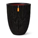 Lillepott Groove elegant d34 h46cm must