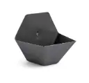 Lillepott Hive 23x19x20cm antratsiit/hall