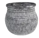 Lillepott kivist hall d21x19cm