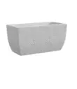 Lillepott Petram h40,5cm d50cm valge