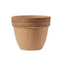 Savipott Saturno d35cm terra/pruun