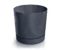 Lillepott Tubo Beton effect t.hall d18cm