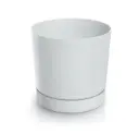 Lillepott TUBO P valge d30cm