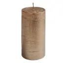 Metallik küünal 7x13cm ca60h pronks