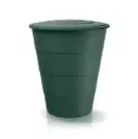 Vihmaveetünn Smooth roheline 210L